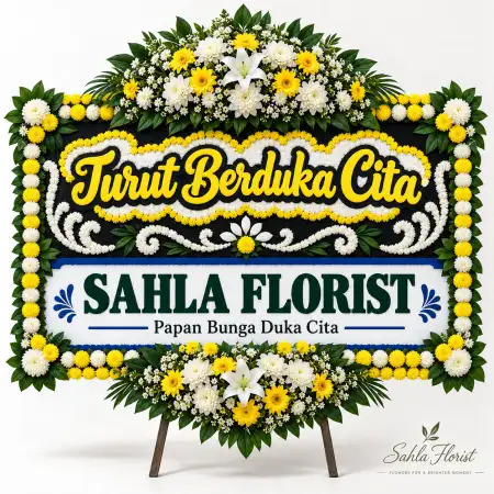 Papan Bunga Duka Natuna