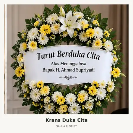Krans Bunga Duka Natuna